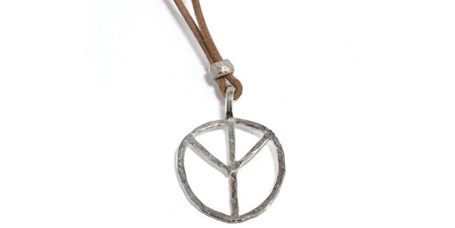 pendente runico Algiz in argento 925