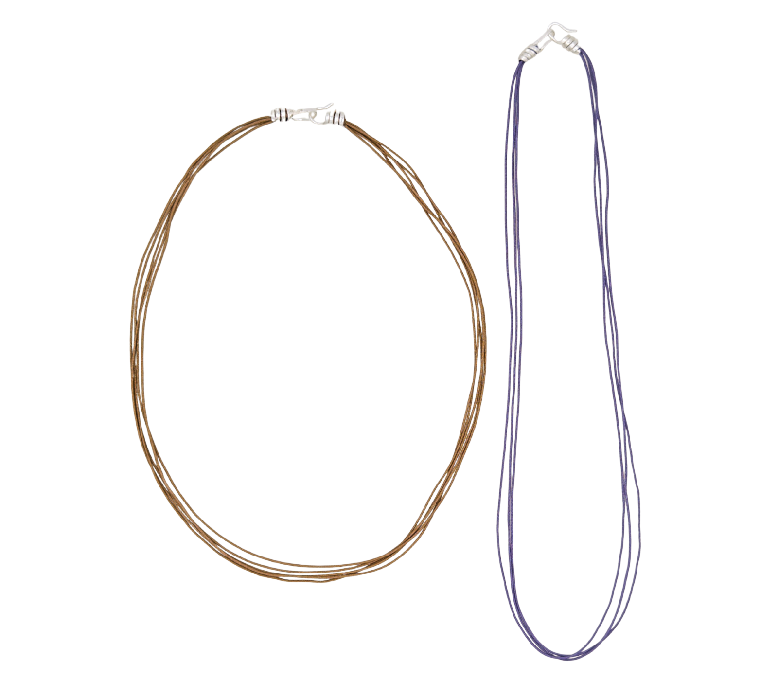 cordino con chiusura in argento