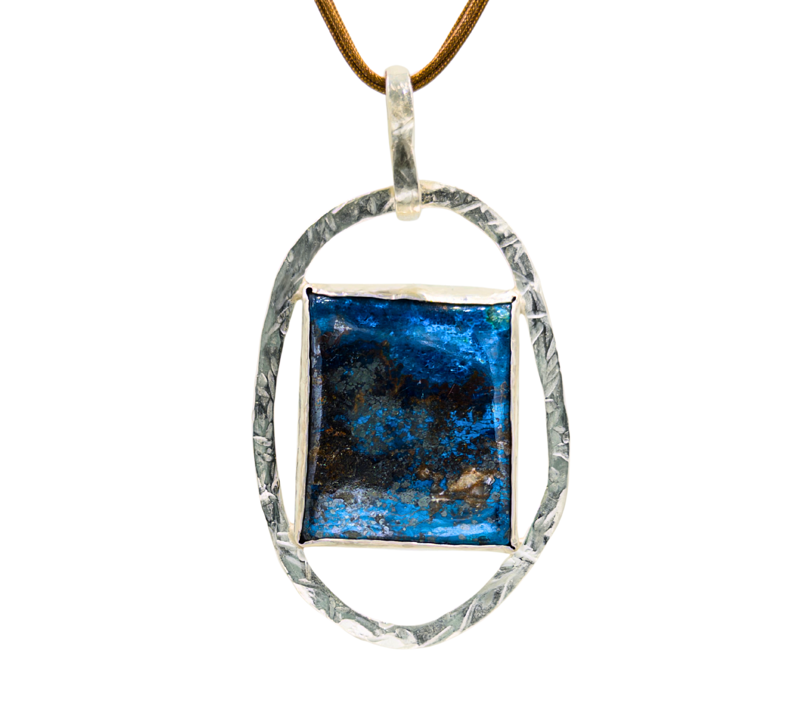 pendente con azzurrite