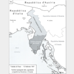 Territori assegnati alla Jugoslavia e ripartiti tra Slovenia e Croazia dopo il Trattato di Pace del 1947