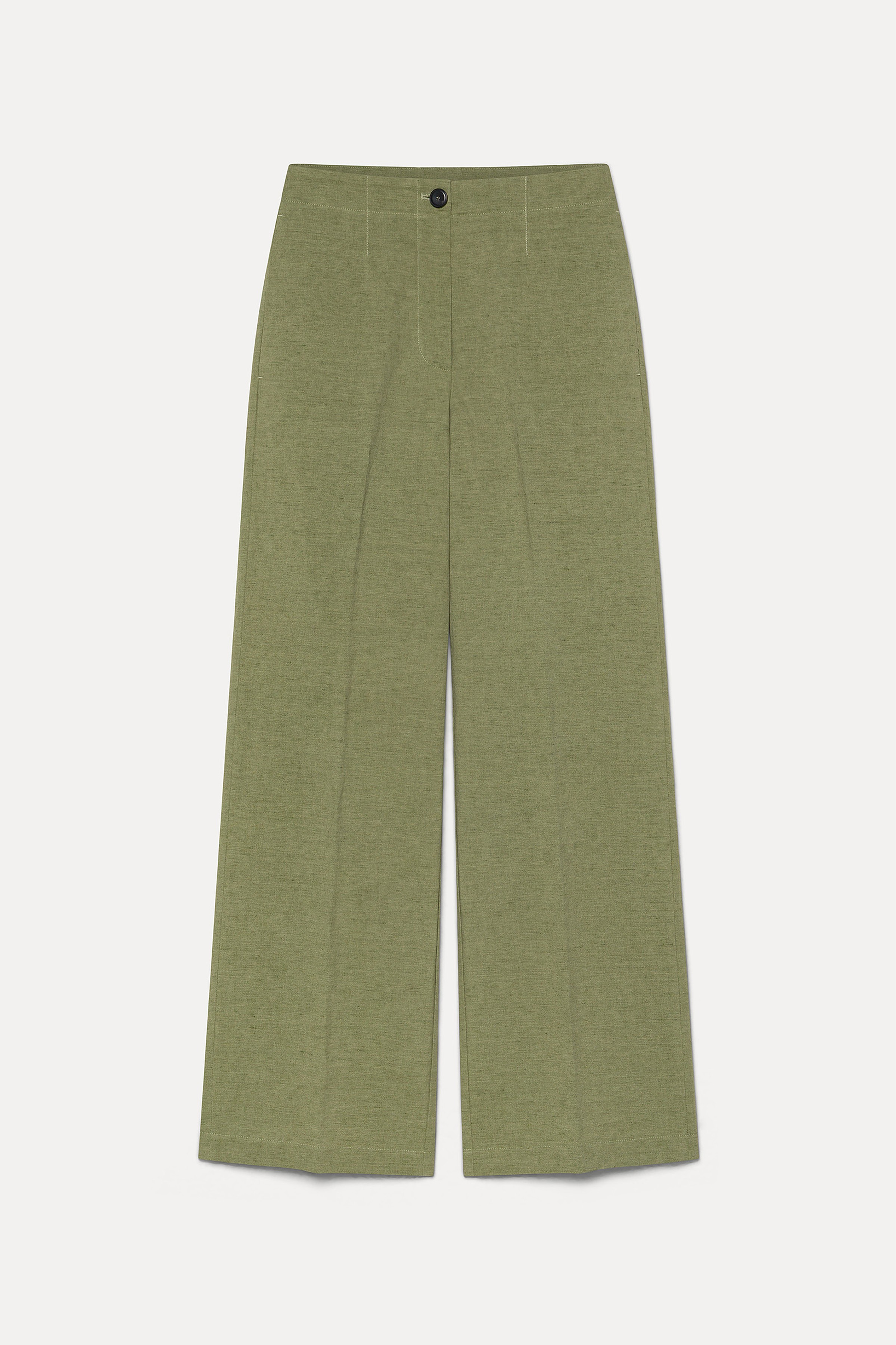 Iconic cotton and linen twill trousers