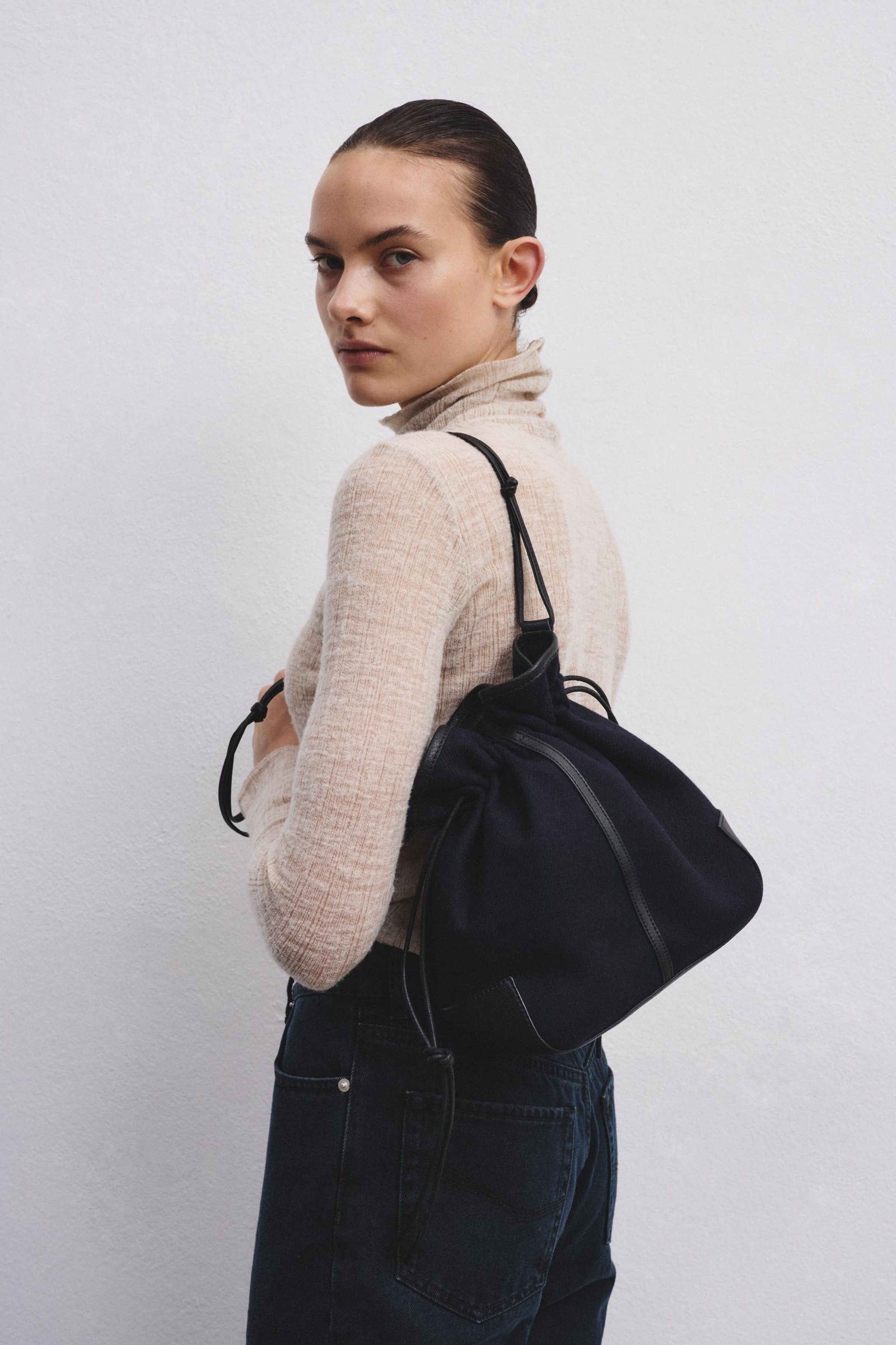 Wool felt handbags hotsell