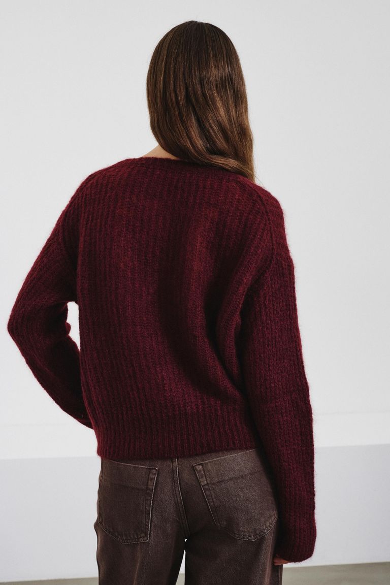 Pull en mohair