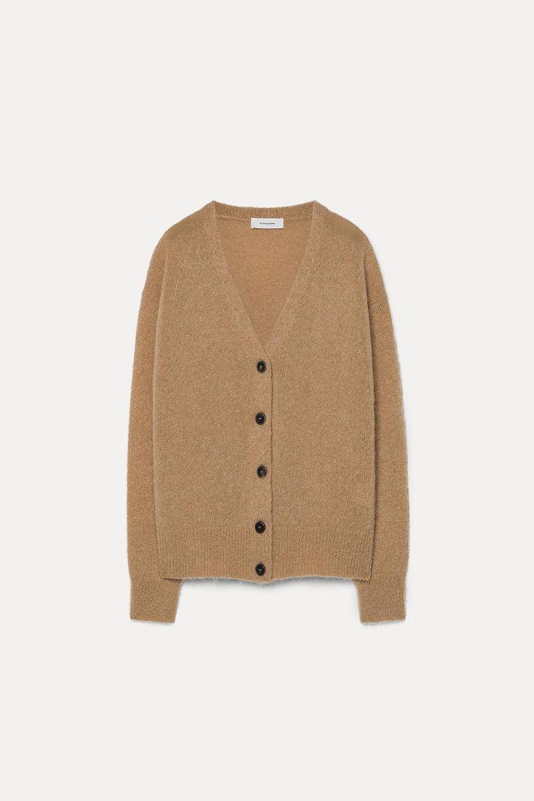 Cardigan in mohair