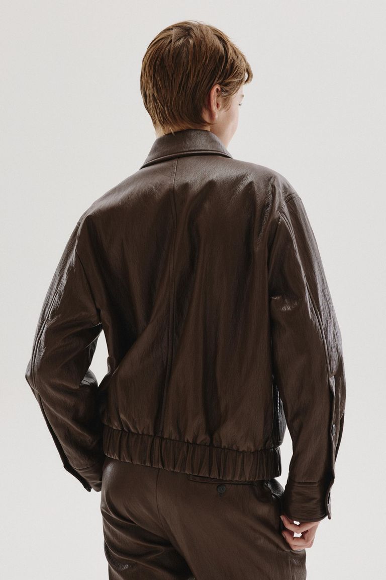 Blouson en similicuir