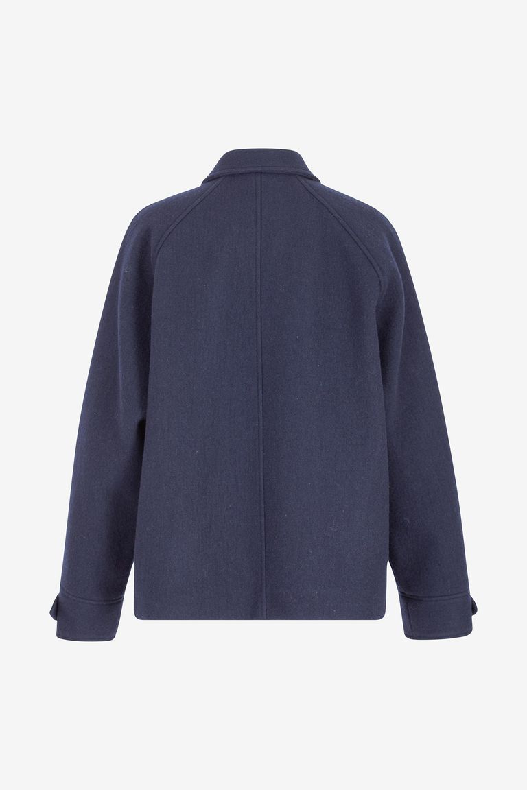 Giubbino con abbotonatura nascosta