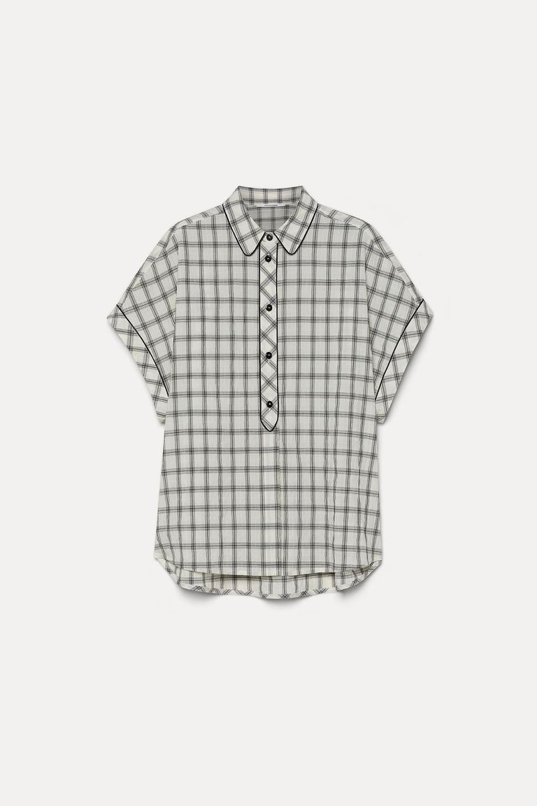 Cotton madras shirt
