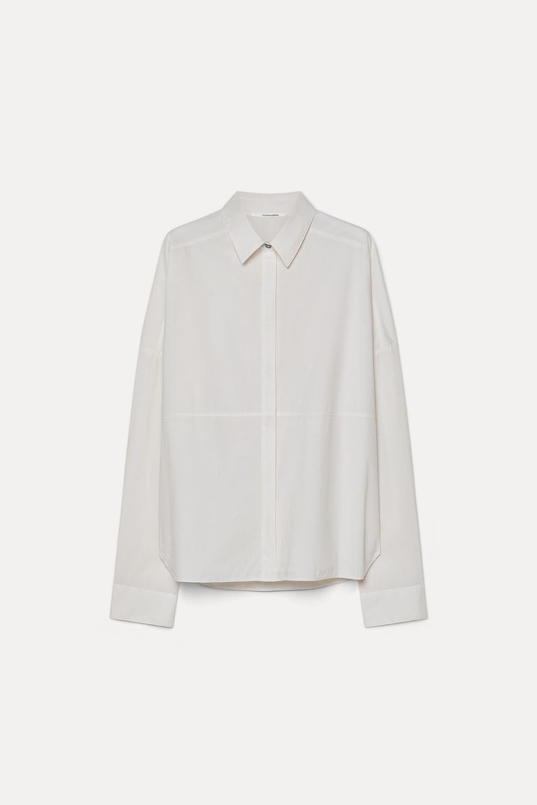Poplin shirt soft lime