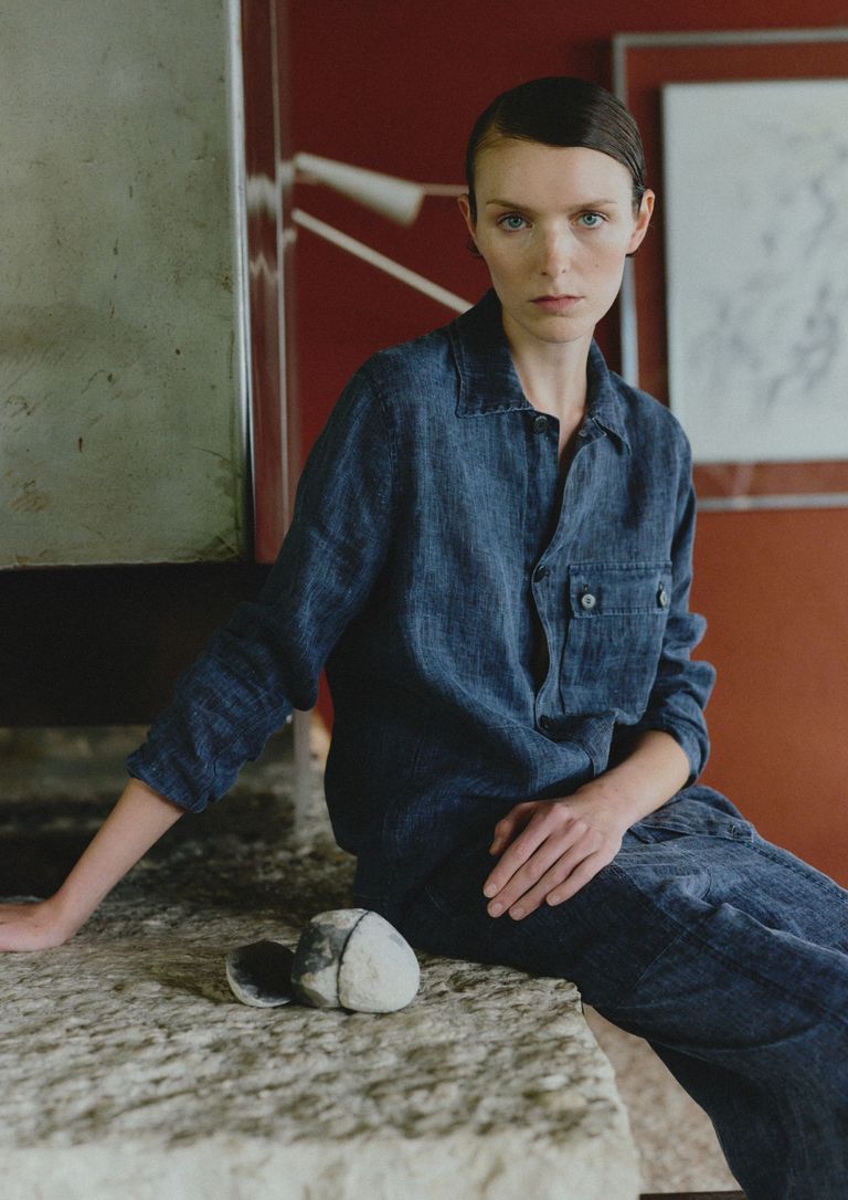 Pantalone safari in garza delave'