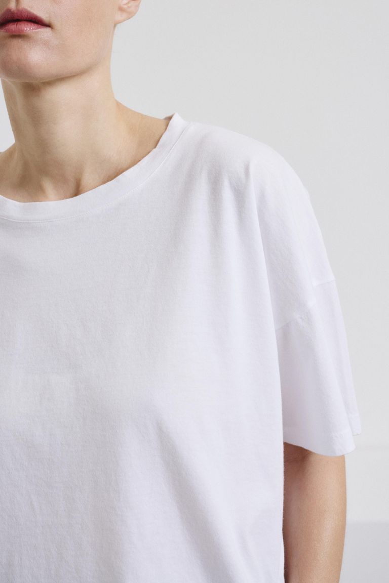 Oversized cotton jersey T-shirt
