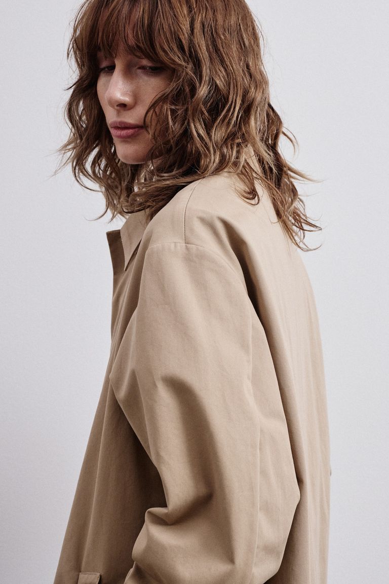 Manteau en drill de coton