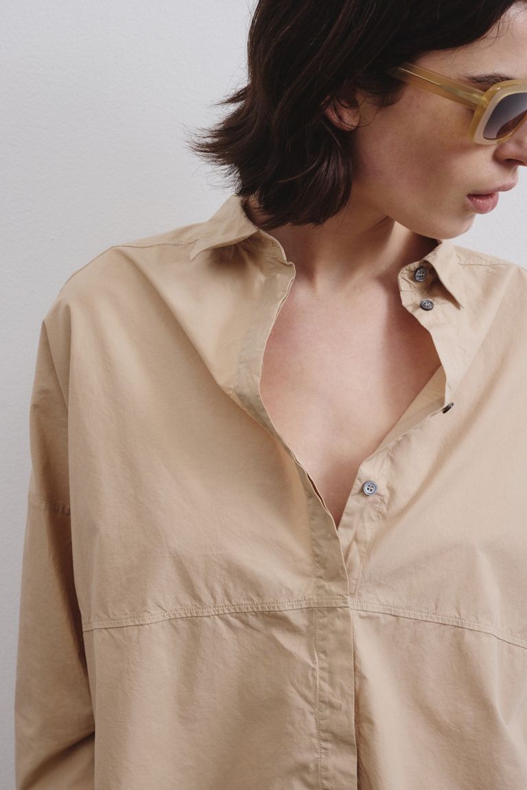 Camicia in popeline