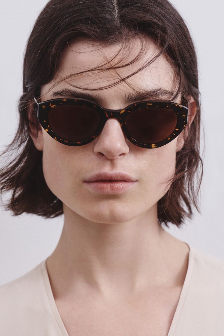 Occhiale da sole "Honey" in acetato maculato