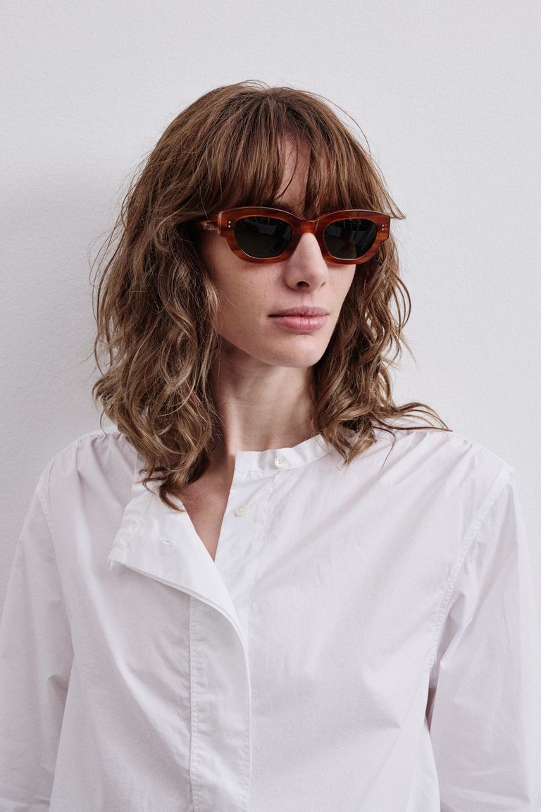 "Bitter" sunglasses in caramel-colored acetate