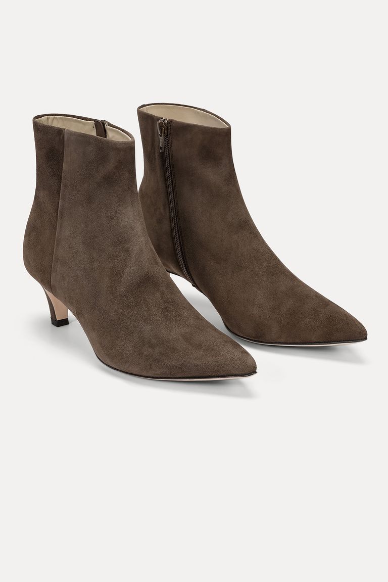 Stivaletto in camoscio