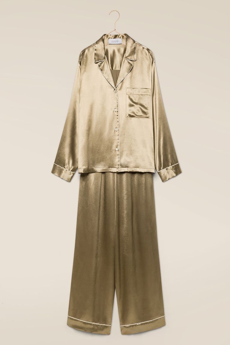 Viscose satin pajamas