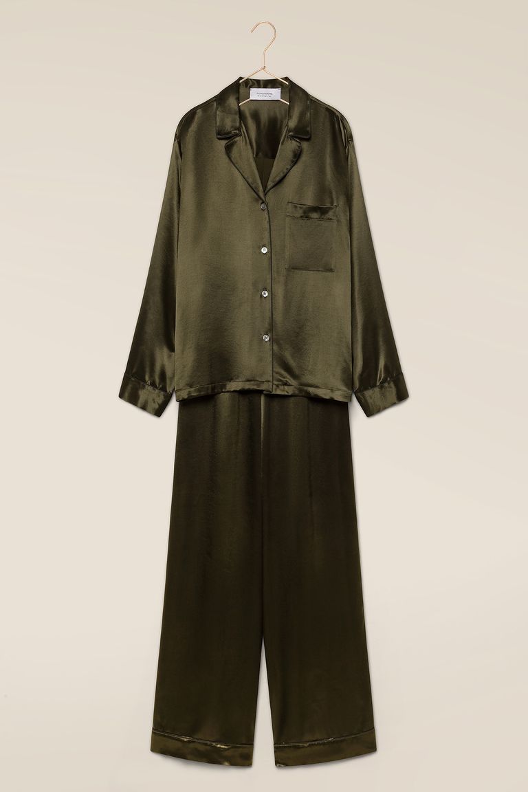 Viscose satin pajamas