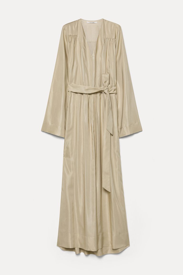 Viscose twill dress
