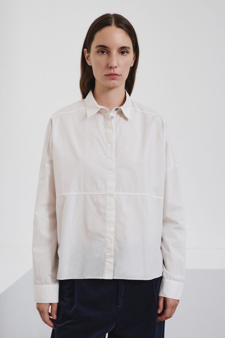 Poplin shirt soft lime