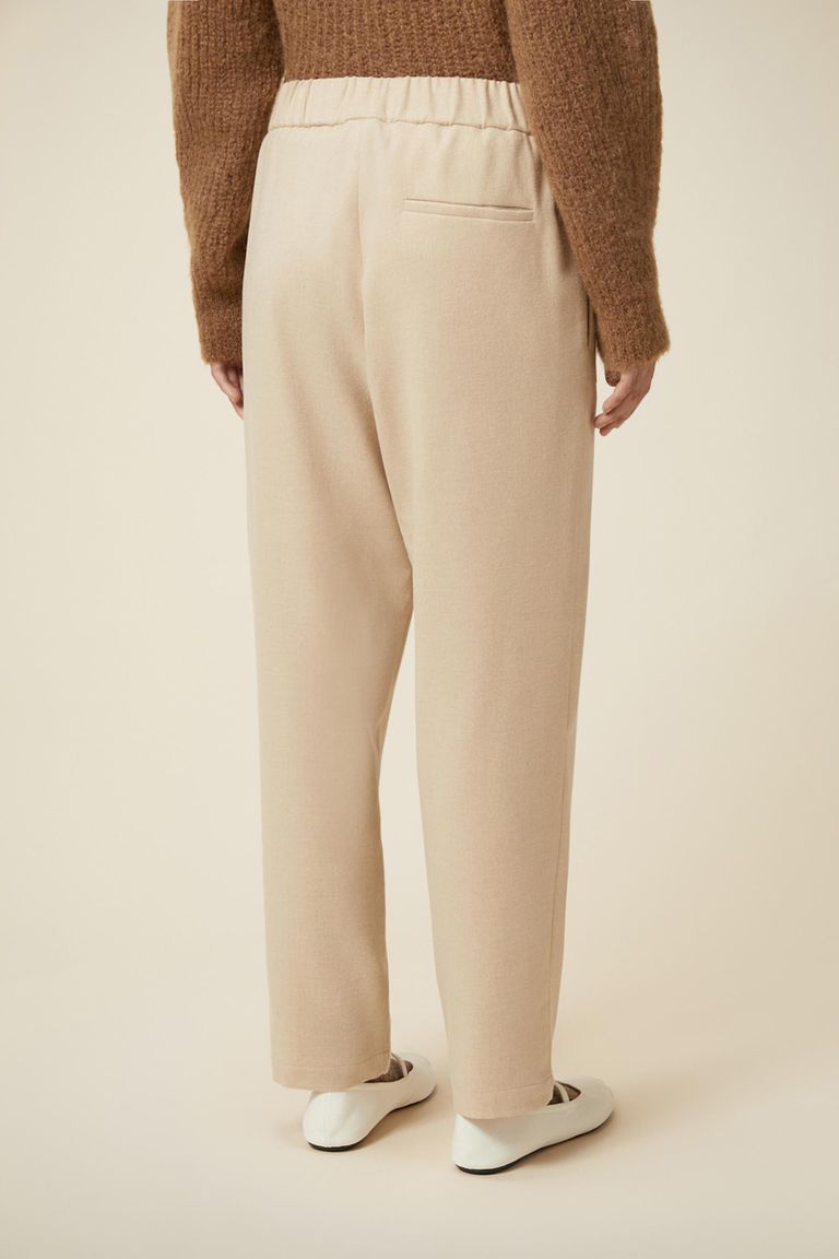 XFLWAM Men's Casual Cotton Linen Pants Elastic Waistband Drawstring Pants  Loose Trousers with Pockets Khaki S - Walmart.com