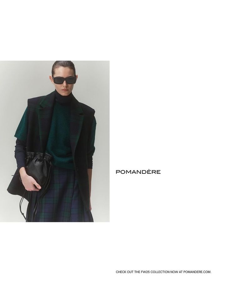 Essential accessories with a bold yet timeless spirit.

#POMANDÈRE #FW25