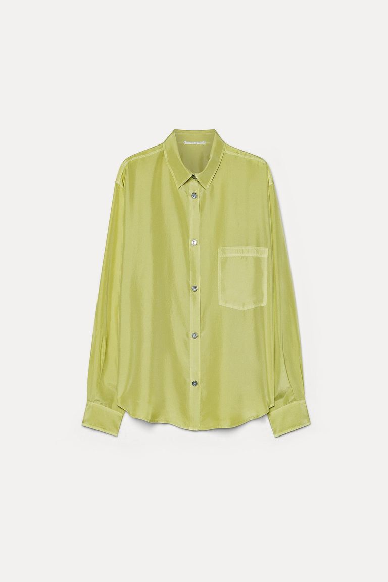 Camicia in habutai di seta