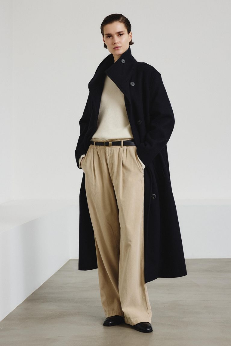 Soft-fit corduroy trousers