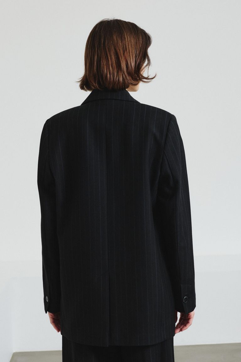 Pinstripe jacket