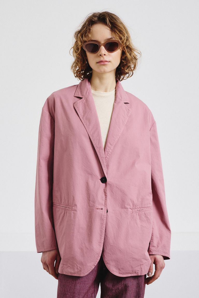 Cotton gabardine jacket