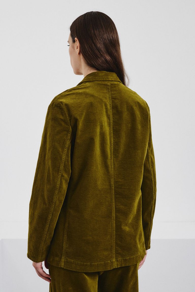Veste en velours milleraies