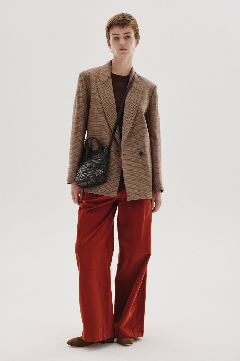 Veste en pied-de-poule