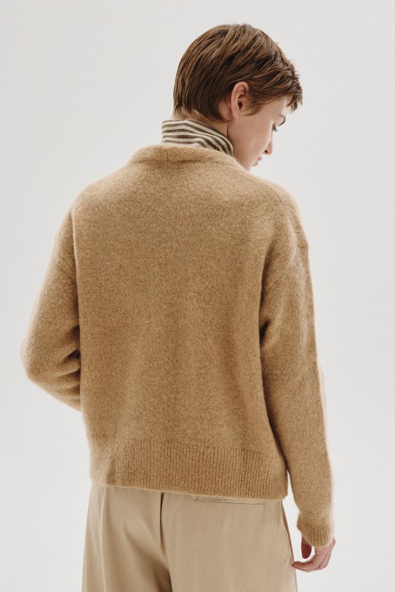 Cardigan in mohair