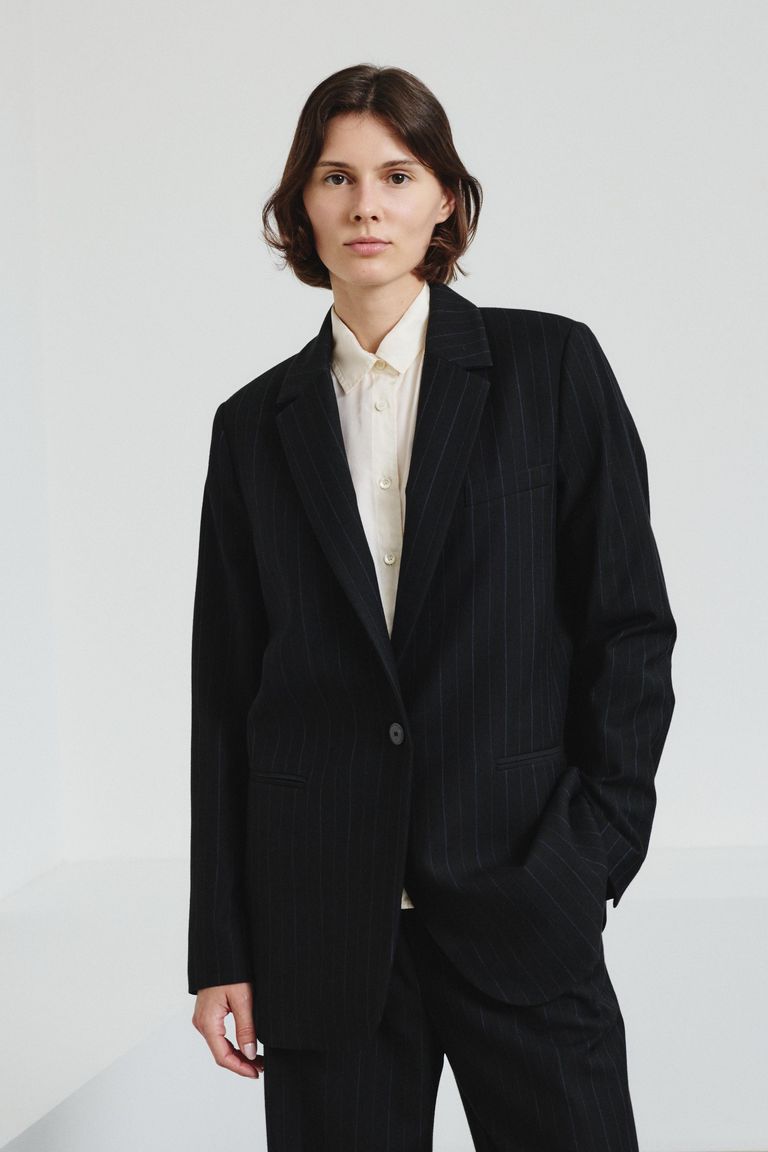 Pinstripe jacket