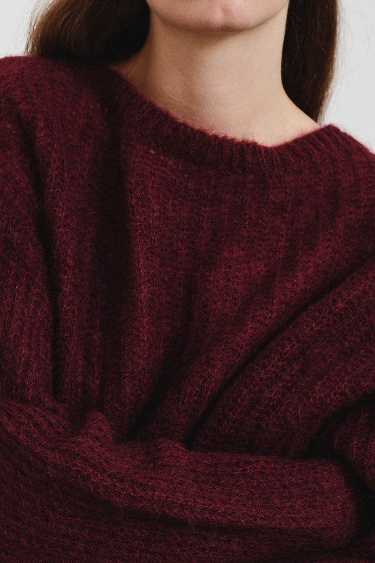 Pull en mohair