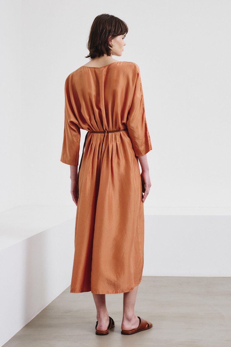 Silk habutai dress