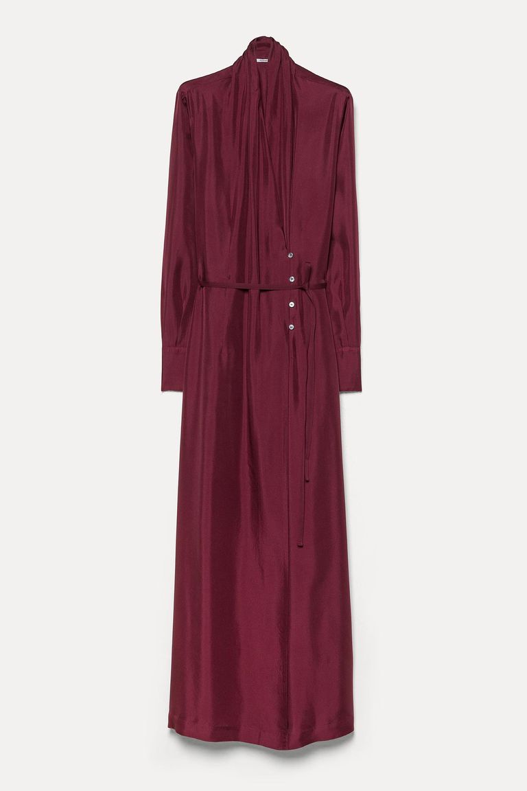 Silk habotai dress