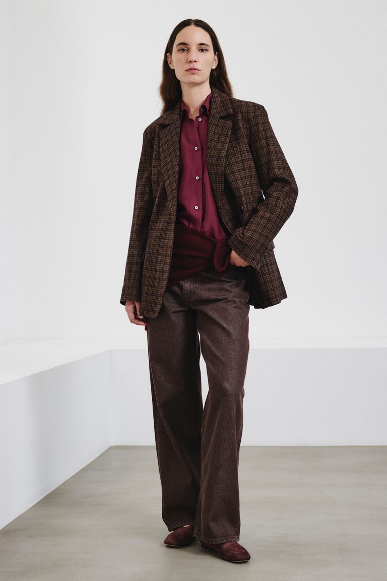 Chemise en twill de soie