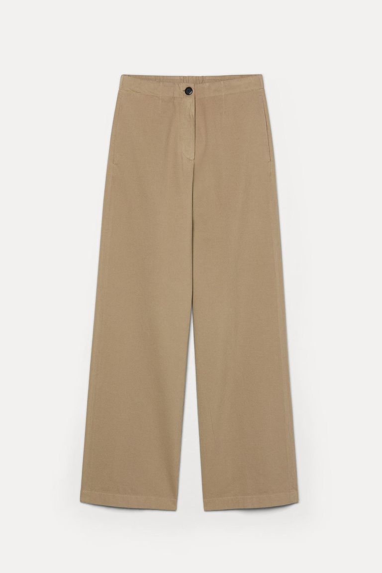Iconic trousers in brushed drill
