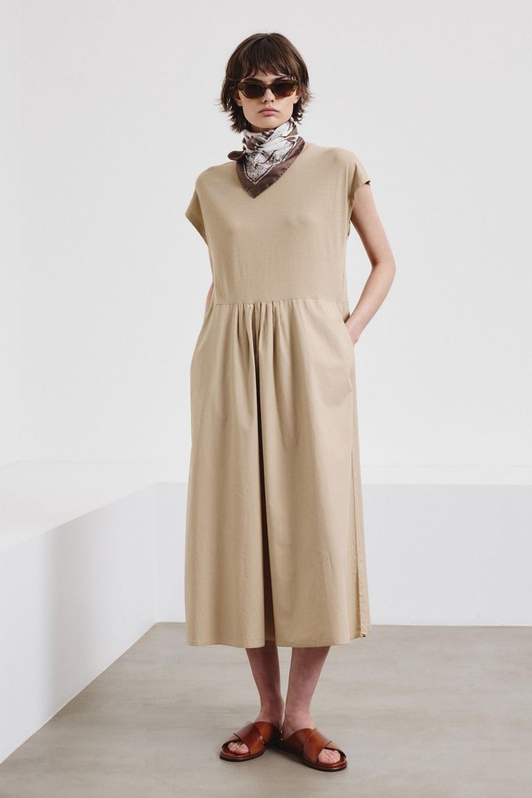 Cotton jersey dress