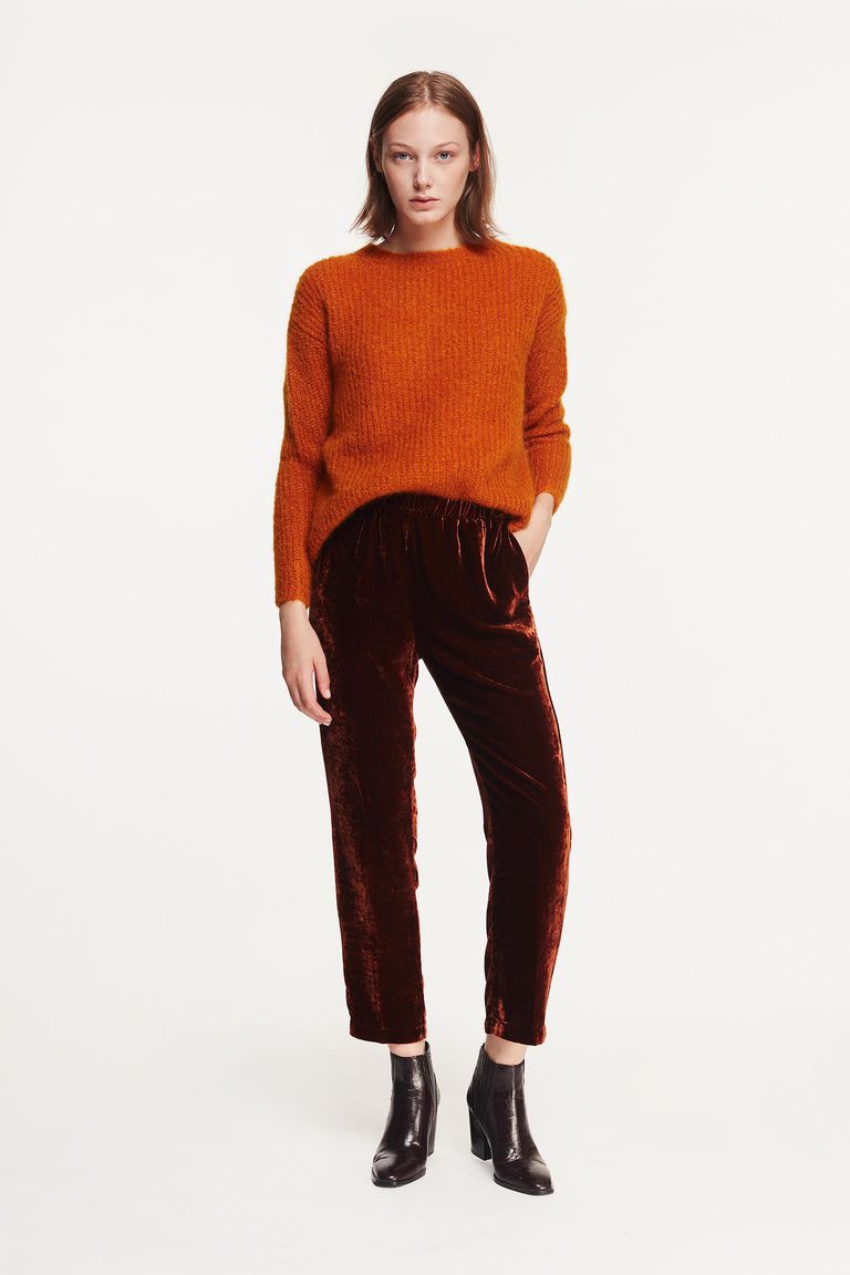 Tapered Pleat Pants