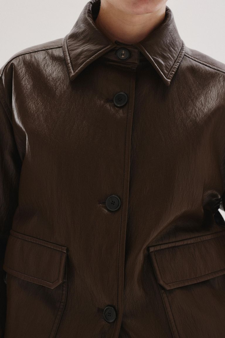 Blouson en similicuir
