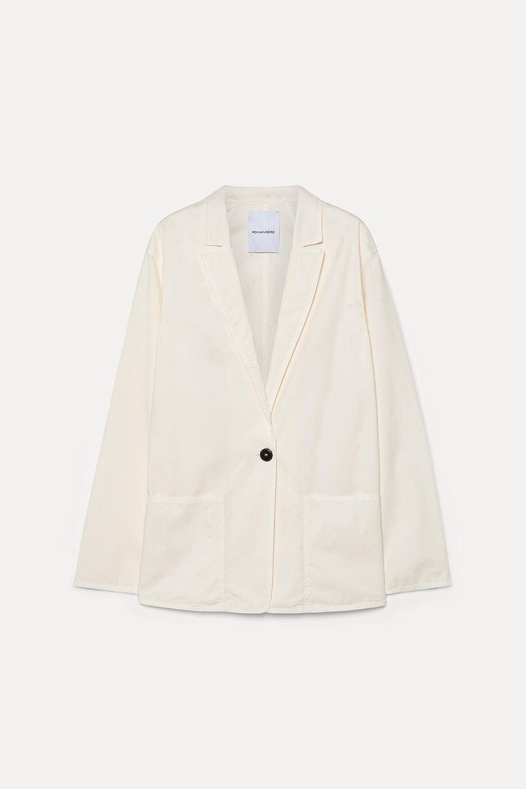 Veste en sergé de coton.