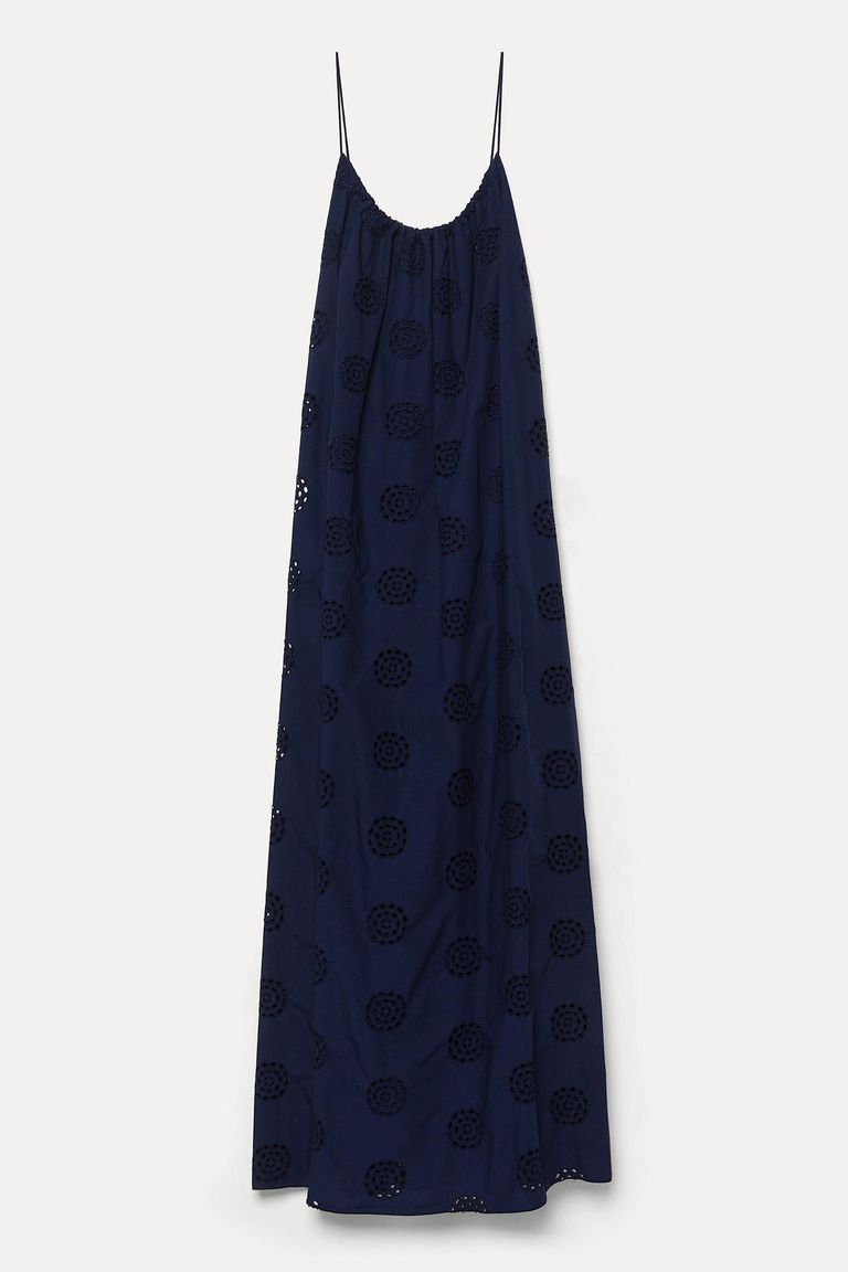 Abito in sangallo di cotone