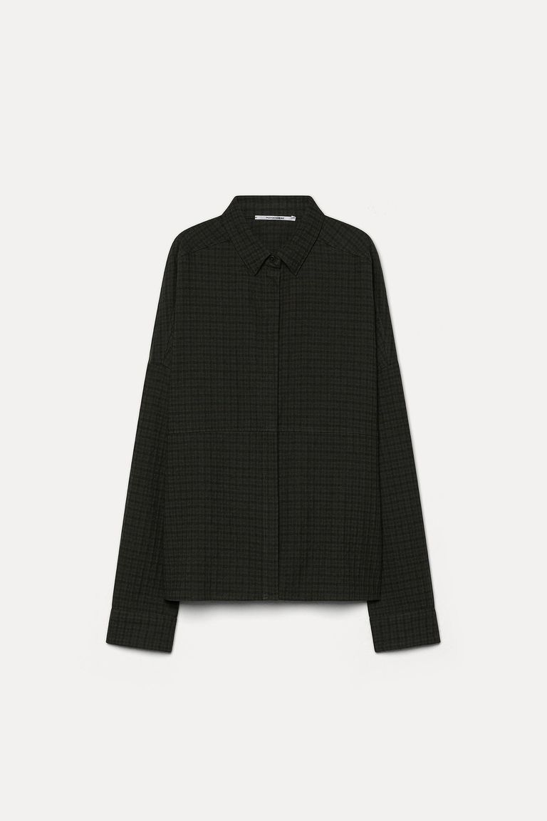 Iconic micro check shirt