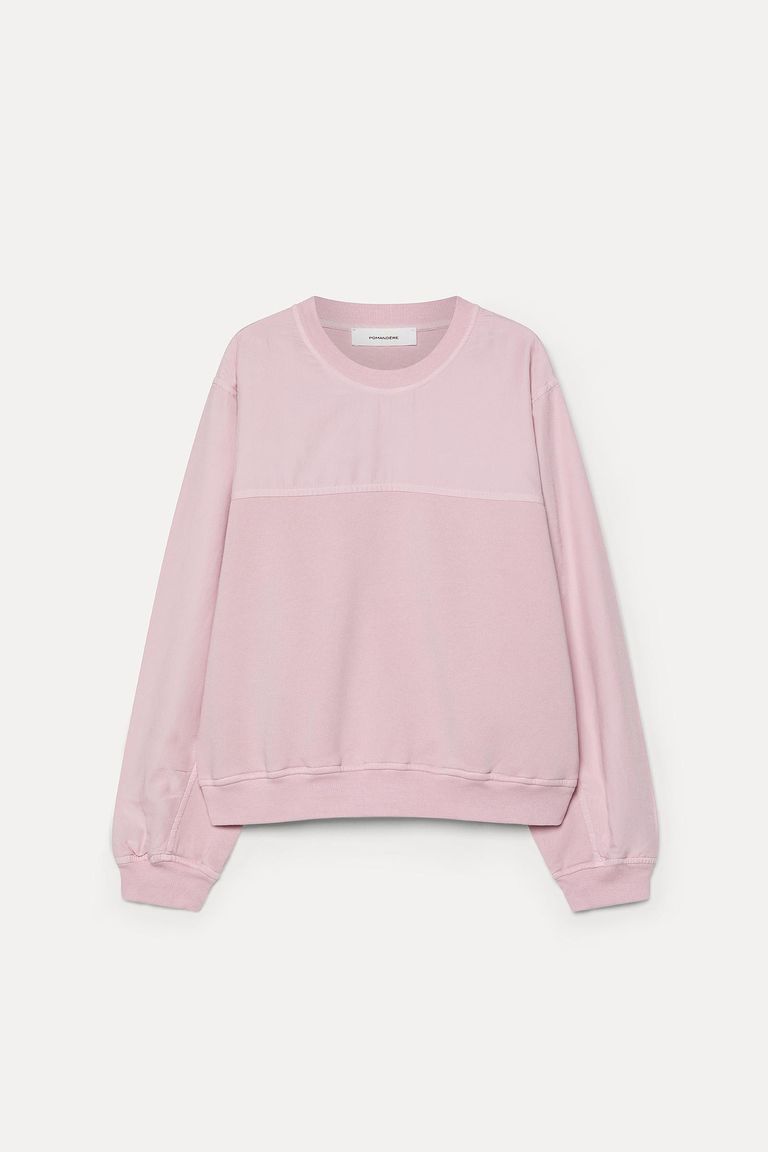 Crewneck cotton sweatshirt