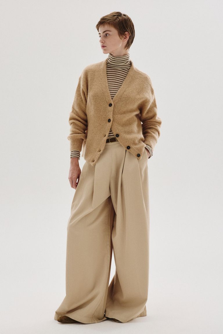 Cardigan in mohair