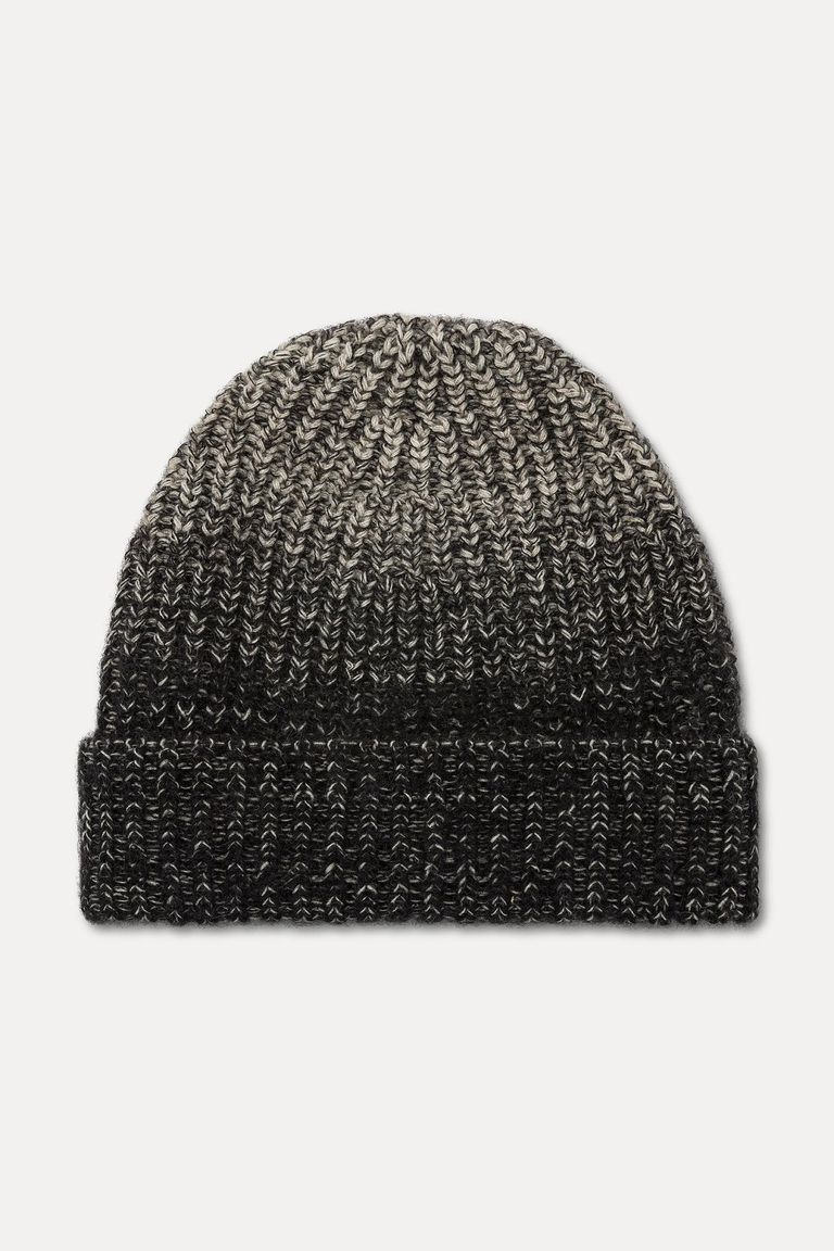 Degradé knit beanie