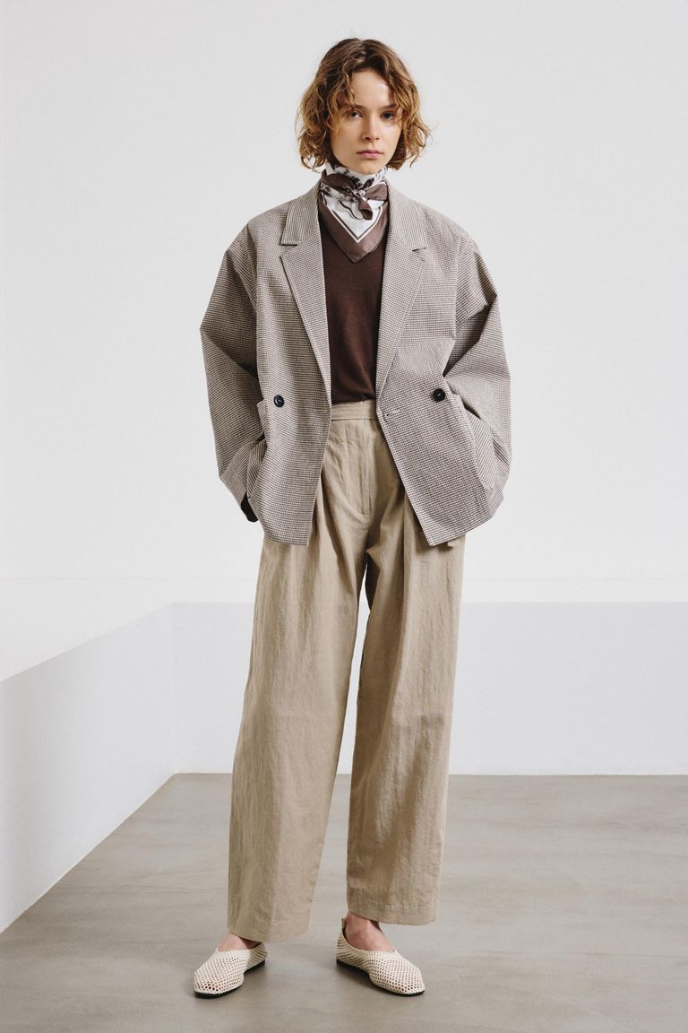 Foulard in twill di seta stampato