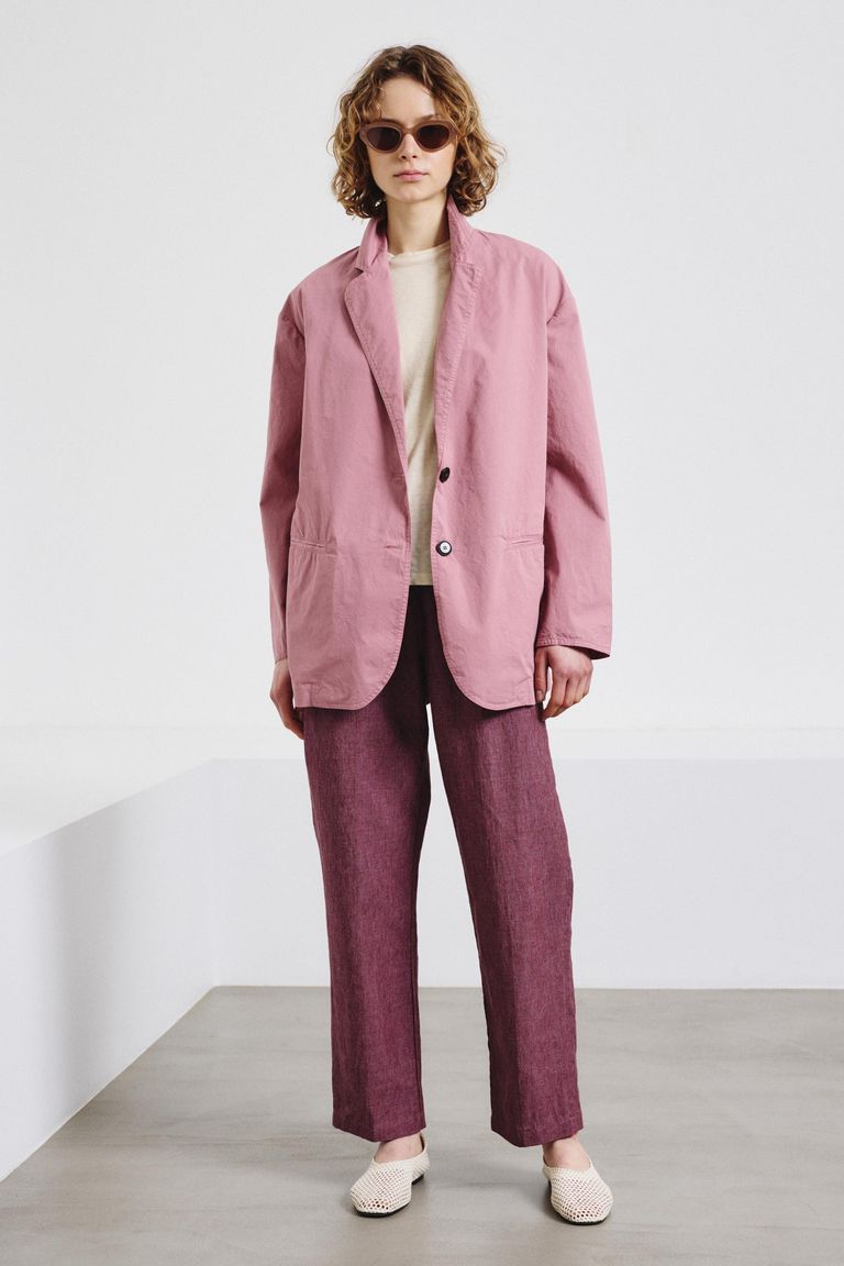 Cotton gabardine jacket