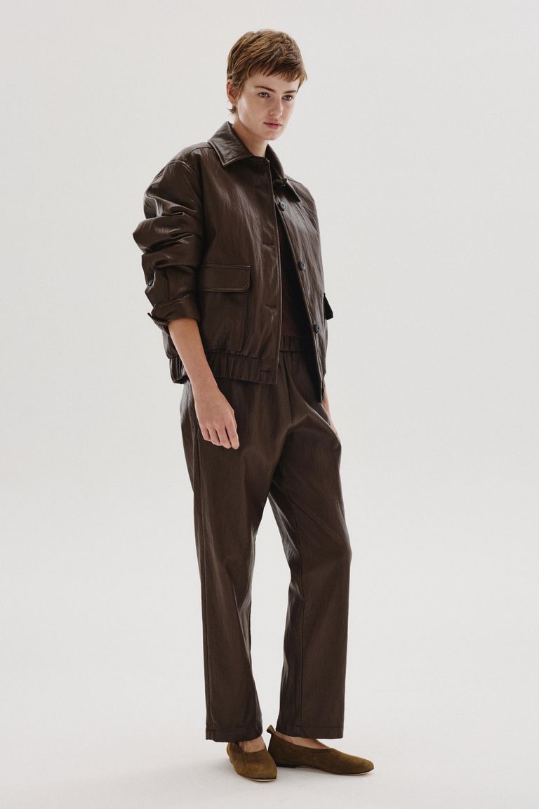 Blouson en similicuir